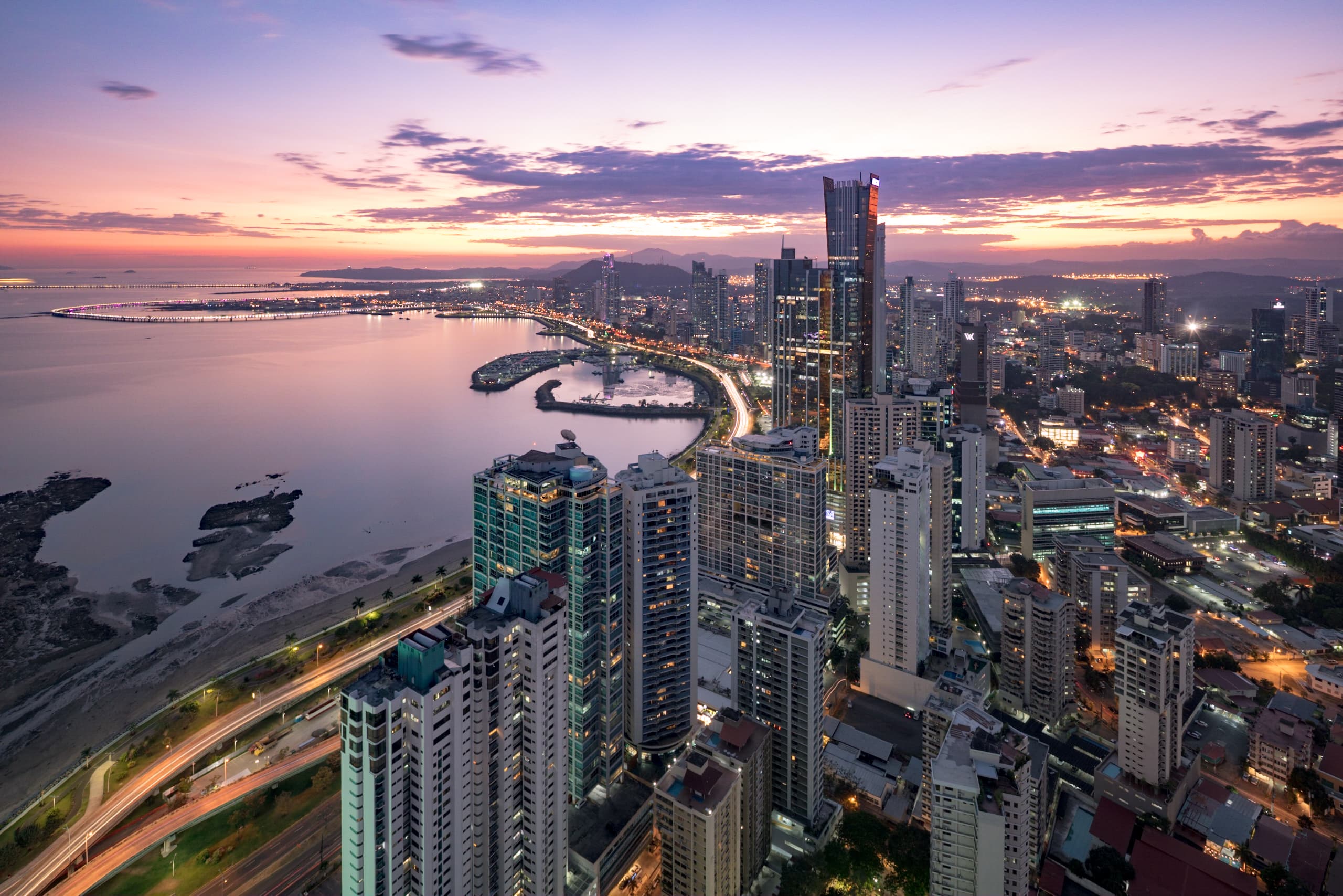 Panama City skyline